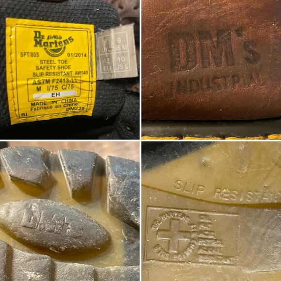Dr. Marten’s Air Wair Ironbridge Industrial Work Boots Size M9 and W10 main image 7